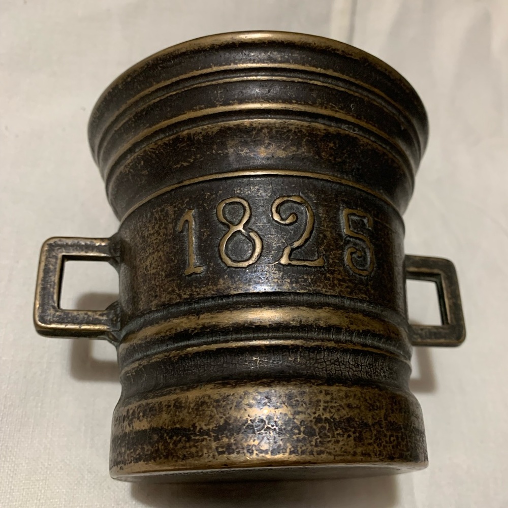 💎✨ COLLECTABLE ✨💎 EUROPE BRASS HEAVY MEDICINE 1825 - Picture 6 of 12